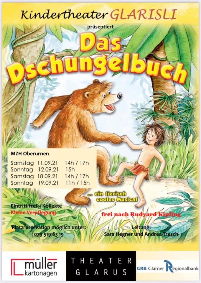 Plakat Produktion Das Dschungelbuch 2021